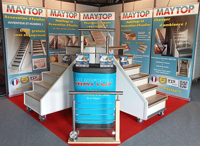 Rénovez votre escalier avec le système Maytop